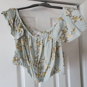 Floral Off-Shoulder Top